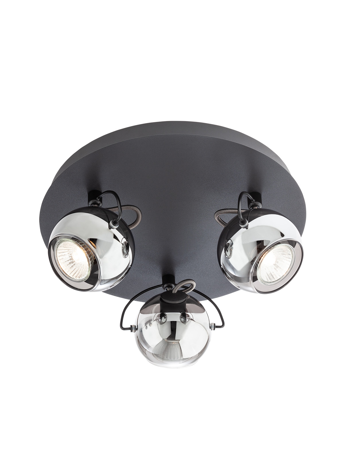 WARD Plaf Nero/Fumè GU10 IP20 - 230V, 50Hz - SMARTER