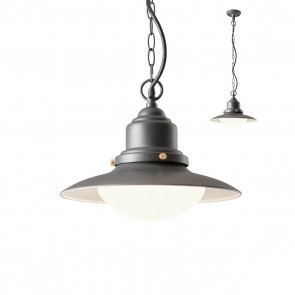 ELIO Sospensione GRIGIO E27 IP 44 - 230V, 50Hz - OUTDOOR