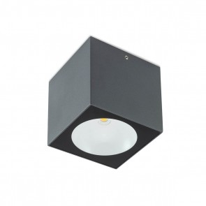 TEKO Plafoniera GRIGIO 3000K 7W IP65 - 220-240V, 50/60Hz - OUTDOOR