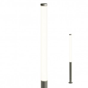 HINT Palo GRIGIO 3000K 100W H 2m IP54 - 100-240V, 50/60Hz - OUTDOOR