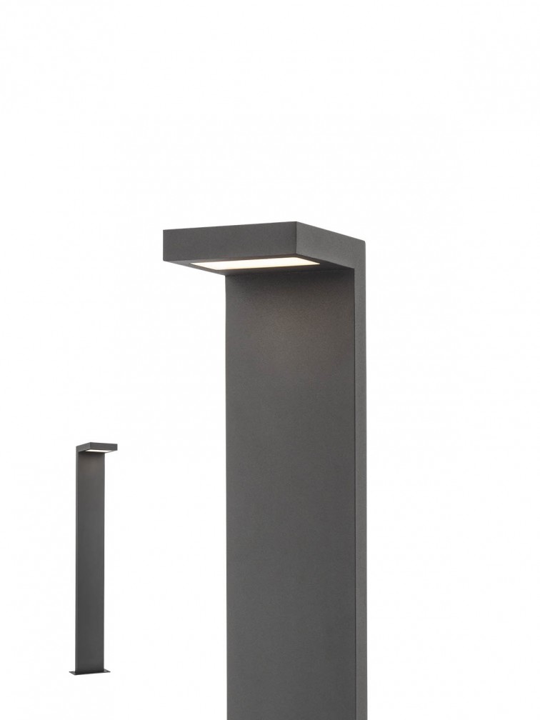 EMBO Palo Grigio Sc 3000K 8W IP54 - 220-240V, 50/60Hz - SMARTER