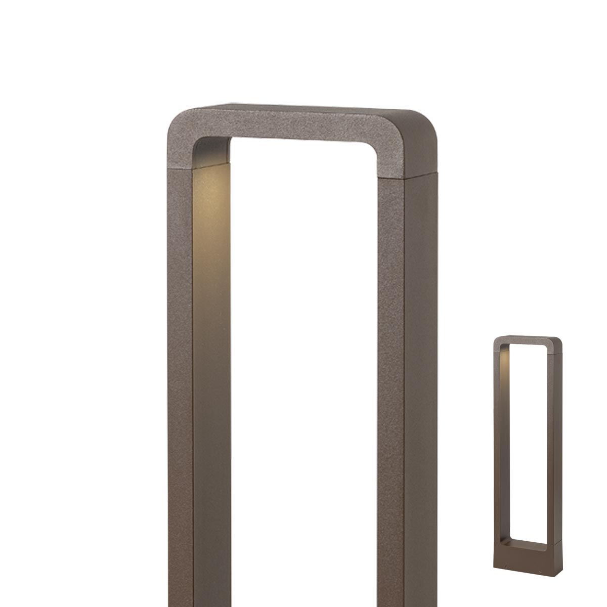 RADEON Paletto MARRONE 2700K 9W H60 IP54 - 220-240V, 50/60Hz - OUTDOOR