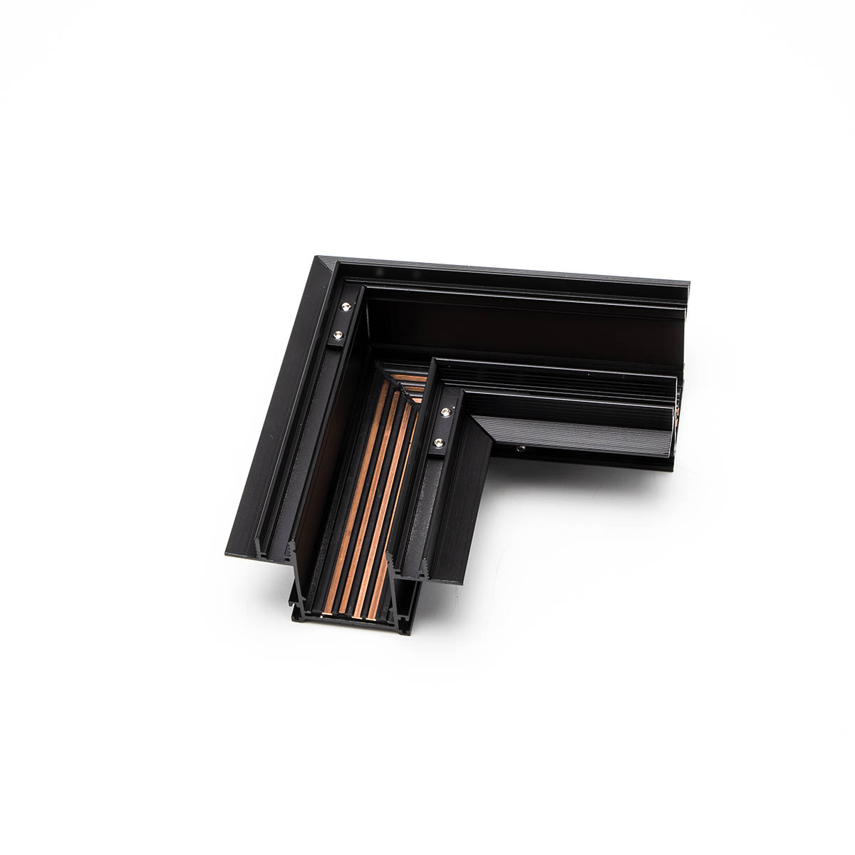 XCLICK M Acc. INCASSO Ang 90 NERO IP40 - 48V DC - ARELUX