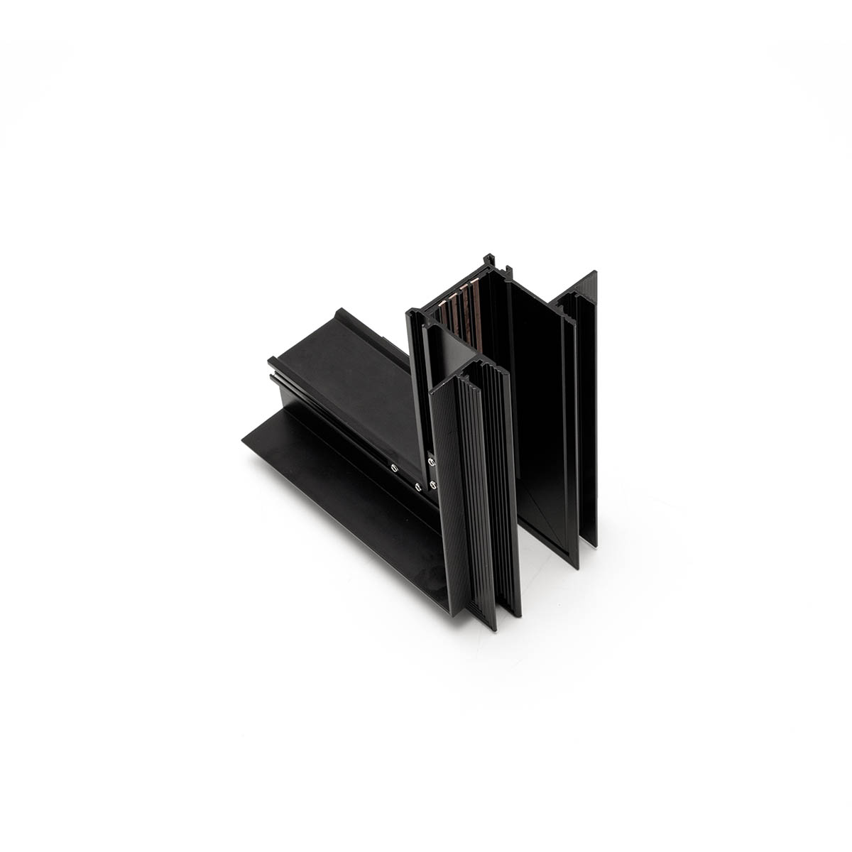 XCLICK M Acc. INCASSO Ang E NERO IP40 - 48V DC - ARELUX