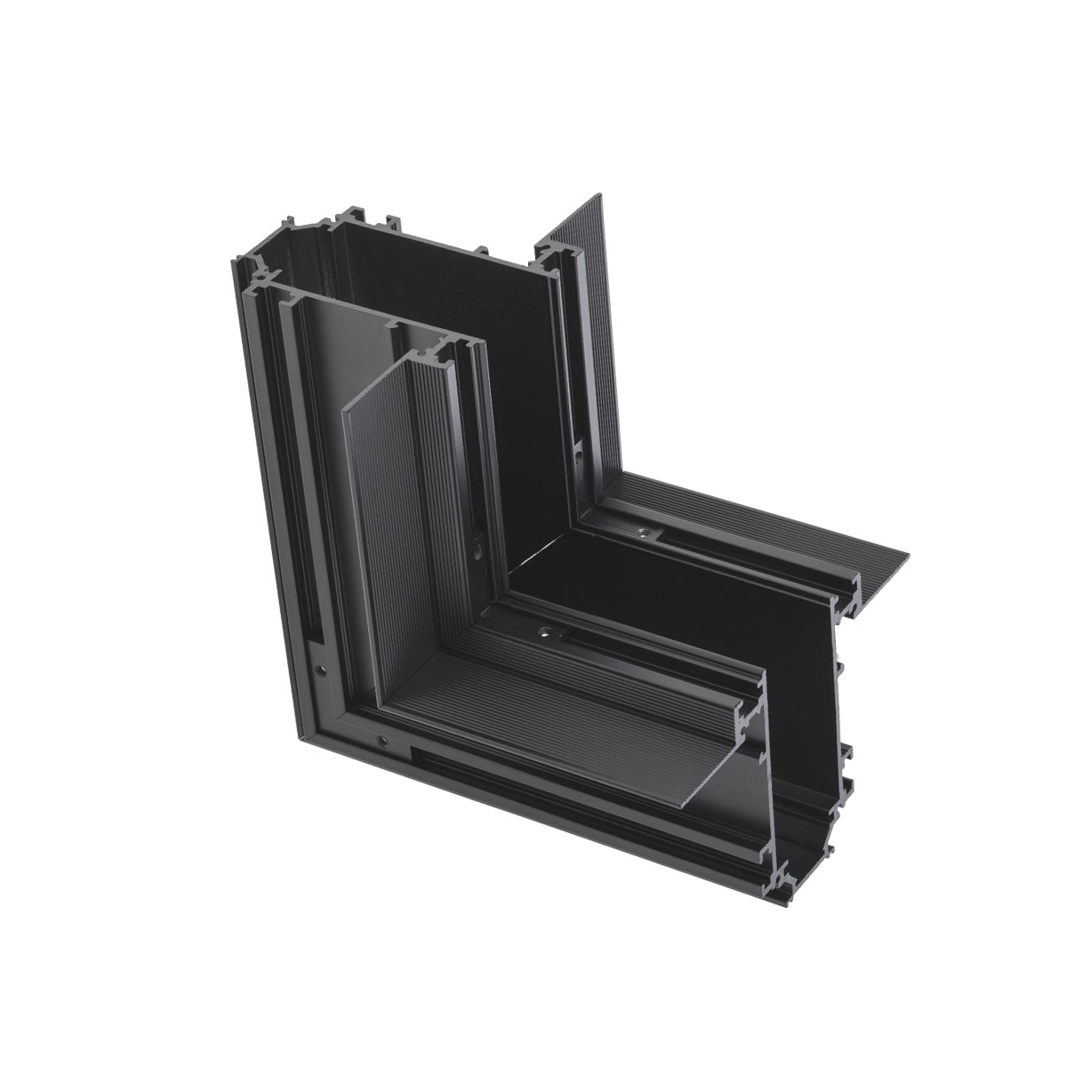XTRIM M REC Ang I NERO IP40 - 48V DC - ARELUX